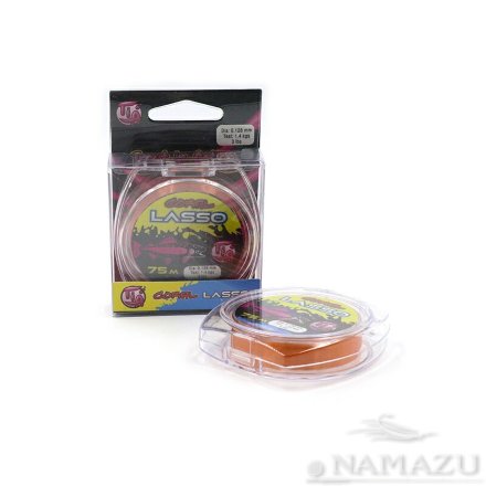 Леска Namazu Pro TiA Coral Lasso, L-75 м, d-0,128 мм test-1,40 кг, коралловая