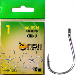 Крючок Fish Season Chinu-ring №5 BN 8шт 10026-05F