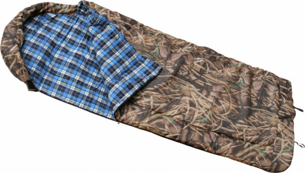 Спальный мешок с капюшоном (одеяло, 1,0-1,8 м) 962-1