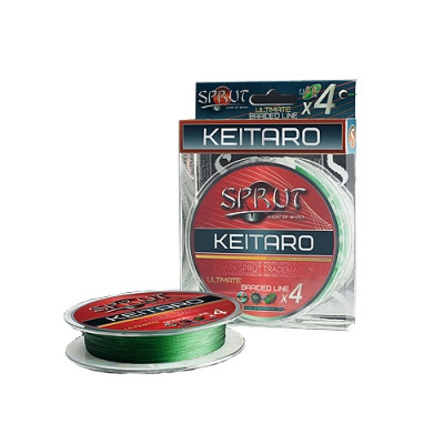 Леска плетеная Sprut Keitaro Ultimate X 4 Dark Green 0.25 140м