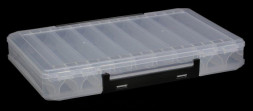 Коробка пластиковая двусторонняя для воблеров большая, 18 ячеек 340 х 210 х 50 мм 20 ET