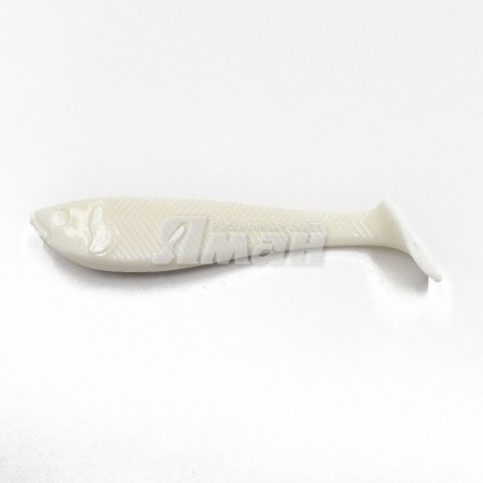Виброхвост YAMAN Light-Flake, р.2,5 inch, цвет # 01 - White уп. 6 шт.