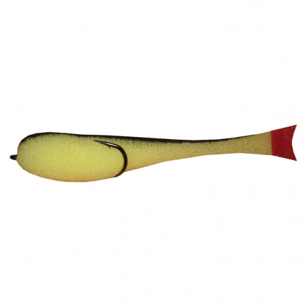 Рыбка поролон Helios 6.5см желто-черная кр. №4, цена за 1 шт.