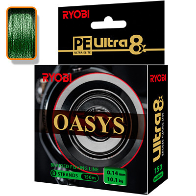 Леска-шнур Ryobi Oasis Dark Green 0,20mm 150m