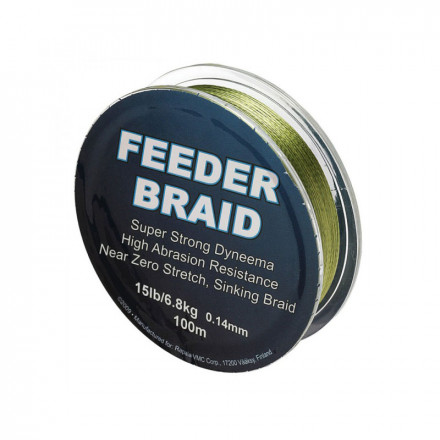 Леска плетеная Sufix Feeder Braid Core Green 0.12мм 100м